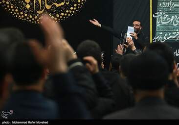 مراسم وداع با پیکر دو شهید گمنام در قم + تصاویر