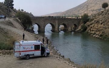 غرق‌شدن ۲ نفر در رودخانه گاماسیاب هرسین؛ شمار قربانی‌ها ۷ نفر شد