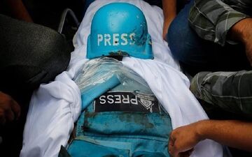 خبرنگار فلسطینی به همراه همسر و فرزندش به شهادت رسید