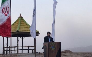 کلنگ زنی بزرگ‌ترین پارک طبیعی مرکز و جنوب کشور در یزد