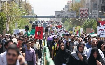 مسیرهای راهپیمایی روز جهانی قدس در تهران