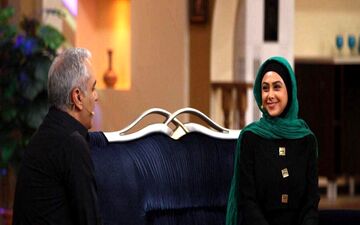 عکس: خانم بازیگر مهمان فردا شب مهران مدیری