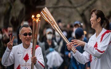  لغو حمل مشعل المپیک در اوزاکا

