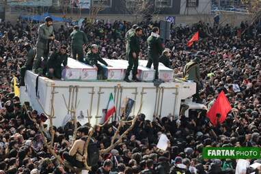 راهپیمایی وداع با سردار سلیمانی