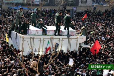 راهپیمایی وداع با سردار سلیمانی