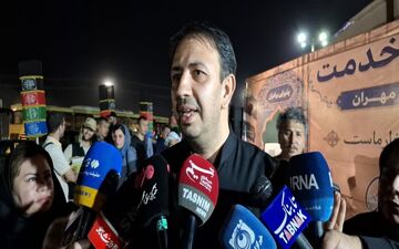 بزرگ‌ترین موکب کشور در مهران به زائران خدمات ارائه می‌کند