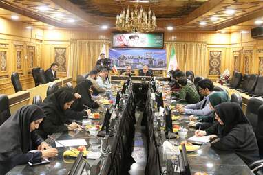 نشست خبری رئیس دانشگاه رازی کرمانشاه با اصحاب رسانه به روایت تصویر