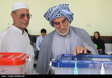  انتخابات ریاست جمهوری و شورای شهر آبادان + تصاویر