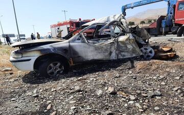 حادثه رانندگی در جاده ساروق به کمیجان چهار کشته و ۲ مجروح بر جا گذاشت