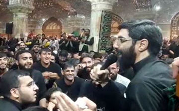 مداحی سید رضا نریمانی در نجف اشرف