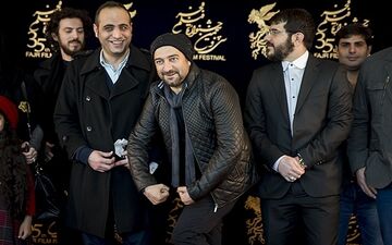 فیگور مجیدصالحی روی فرش قرمز!