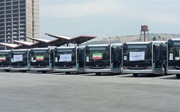 اضافه شدن 15 دستگاه اتوبوس 18 متری به خطوط بی.آر.تی تهران 