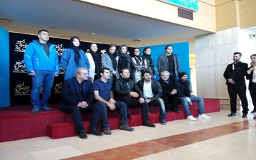 اولین "فرش قرمز" جشنواره فیلم در برج میلاد پهن شد!/صحبت‌های حیدری جدی نبود؟+ عکس