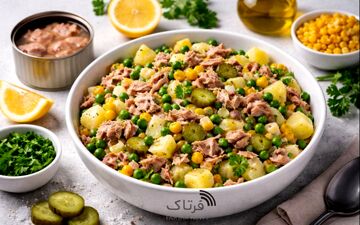 سالاد تن ماهی؛ انتخابی سریع، سالم و خوش‌طعم برای هر وعده