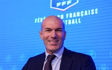 زیدان به عنوان سرمربی جدید تیم ملی فوتبال فرانسه معرفی شد