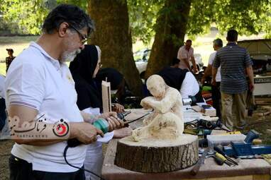 گزارش تصویری رویداد منطقه‌ای روز‌ جهانی‌چوب 2022 در محوطه تاریخی بیستون