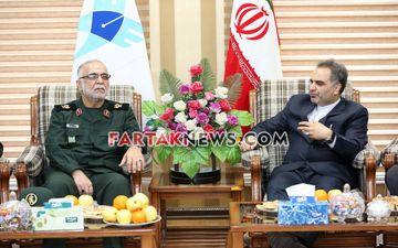 سردار ریحانی در دیدار با رییس دانشگاه آزاد اسلامی کرمانشاه: بزرگ‌ترین مؤلفه‎های قدرت در هر کشوری رشد علمی آن کشور است