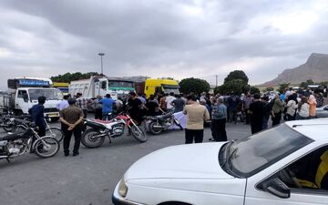 اختصاصی| اعتراض شهروندان علویجه؛ جاده‌های ورودی شهر مسدود شد+ویدیو