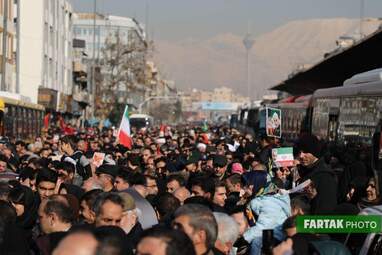 راهپیمایی وداع با سردار سلیمانی