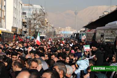 راهپیمایی وداع با سردار سلیمانی