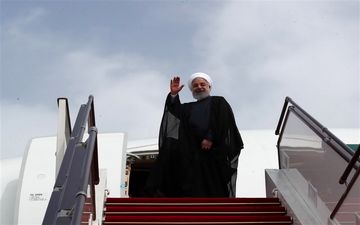 رئیس جمهور وارد ارمنستان شد