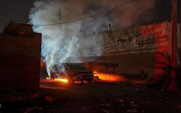 حمله موشکی و پهپادی ایران به پایگاه هوایی آمریکا در عربستان