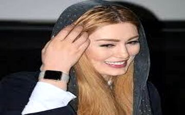 تیپ و ژست سحر قریشی دراکران فیلم من و شارمین