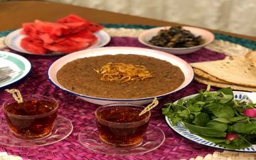 طرز تهیه این آش رو از دست نده|  آش گوشت بوشهری !