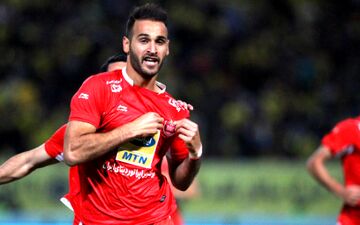 پرده برداری از شادی گل جالب پرسپولیسی ها