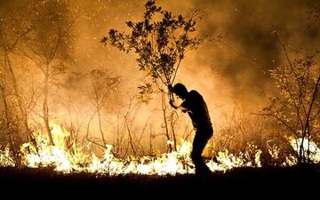 آتش سوزی منطقه حفاظت شده کوه دیل گچساران مهار و در حال پایش است