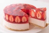 طرز تهیه چیز کیک توت فرنگی !