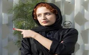 نگار جواهریان‌ و آرایشگرش‌ در سالن‌ زیبایی