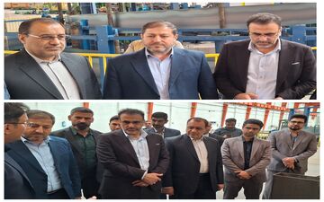 بازدید رئیس کل دادگستری ودادستان مرکز استان از دو واحد تولیدی در چرداول