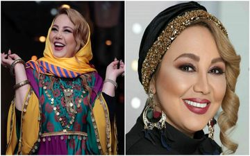بهنوش بختیاری بدون حجاب با موهای بلوند / بهنوش خانم لطفاً به خودت بیا + عکس شرم آور