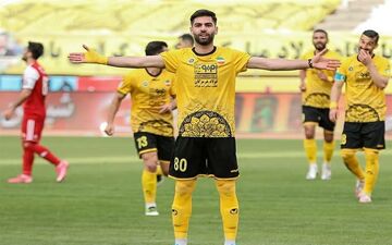 هافبک سپاهان تنها غایب زردپوشان مقابل پرسپولیس