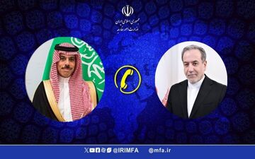 رایزنی تلفنی وزرای امور خارجه ایران و عربستان سعودی