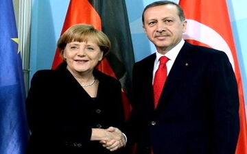 گفتگوی تلفنی اردوغان و مرکل درباره سوریه و لیبی