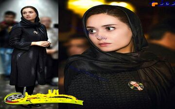 تیپ متفاوت خانم بازیگر در یک عکس