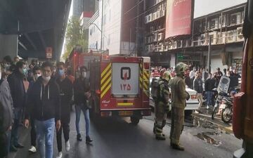 وقوع حریق ضایعات در پاساژ علاءالدین
