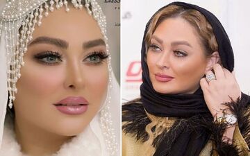 پوشش متفاوت الهام حمیدی در یک کافه!الهام حمیدی با آرایش وحشتناک ولی زیبا!