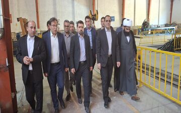 بازدید بازرس کل استان از 3واحد تولیدی شهرک صنعتی چرداول