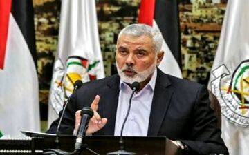 بیانیه حماس در پی شهادت اسماعیل هنیه

