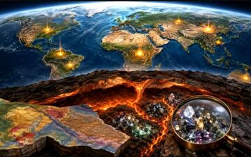  نقشه‌ای تازه از گنجینه‌های پنهان زمین؛ کشف مناطق دارای ذخایر میلیارد دلاری عناصر نادر