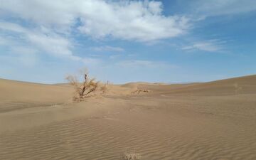 کویرگردی در کویر حلوان را از دست ندهید
