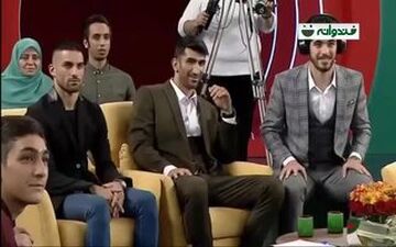 بازی پانتومیم رامبد جوان، عزت‌اللهی، بیرانوند و محمدی 
