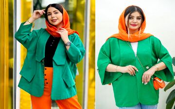 استایلی جذاب برای خانم‌های شیک پوش | در بهار با این ترکیب رنگ خاص و استایل متفاوت باش! 