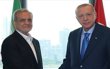  اردوغان و پزشکیان تلفنی گفتگو کردند