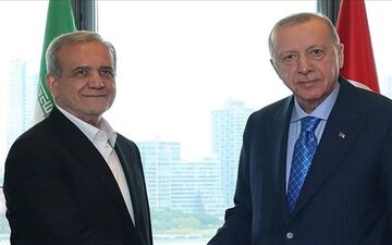  اردوغان و پزشکیان تلفنی گفتگو کردند