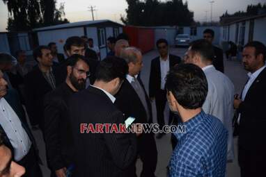 گزارش تصویری از کلنگ زنی مجتمع فرهنگی ورزشی سرپل ذهاب توسط مدیرعامل بانک شهر