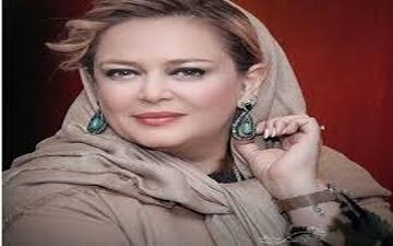 بهاره رهنما و همسرش در پشت صحنه کنسرت امید حاجیلی